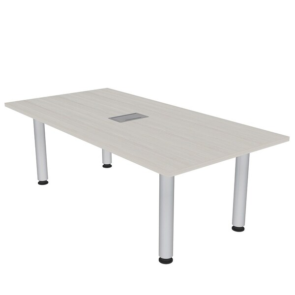 Skutchi Designs 35.5 in W, 71.5 in L, 29 in H, Engineered Wood Top, Ivory H-REC-3672-PT-EL-26 - main